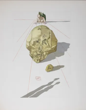 Litografia Dali - Le Supplice des Hypocrites