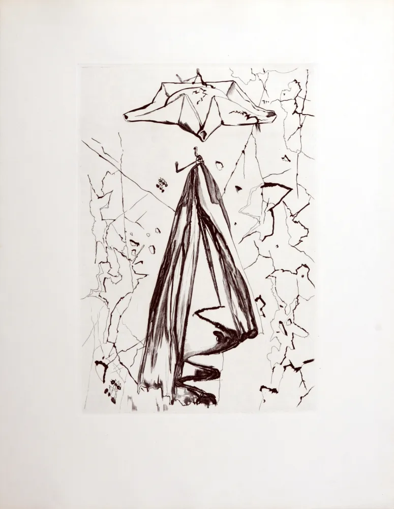 Gravura Dali - Le Tricorne, 1958