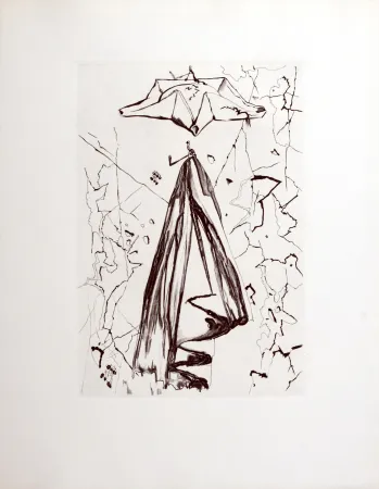 Gravura Dali - Le Tricorne, 1958