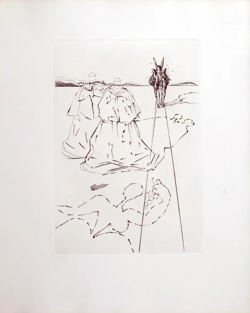 Gravura Dali - Le Tricorne, 1958