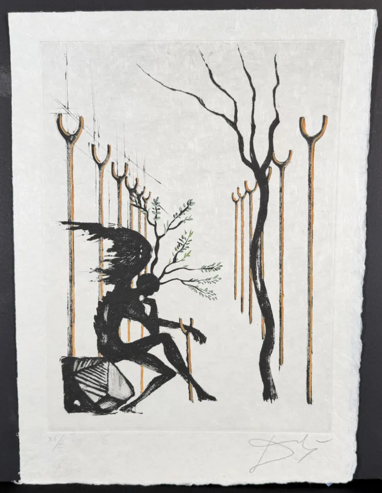 Gravura Dali - Le Vitrail