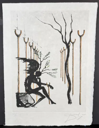 Gravura Dali - Le Vitrail