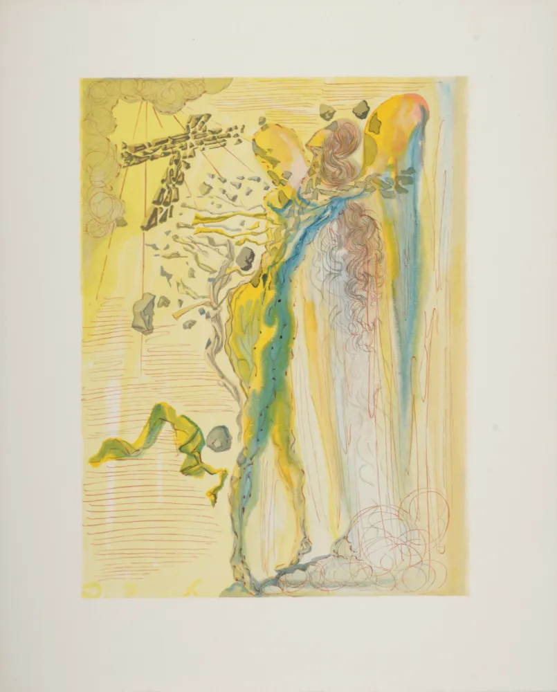 Xilogravura Dali - L'Eclat des Corps Glorieux, 1963