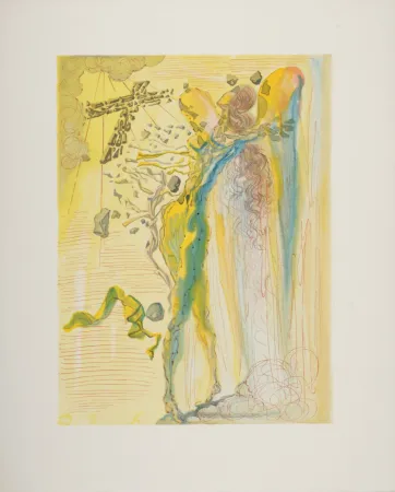 Xilogravura Dali - L'Eclat des Corps Glorieux, 1963