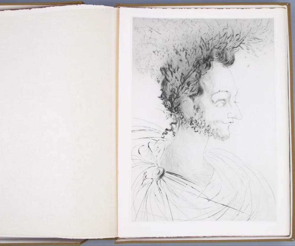 Livro Ilustrado Dali - Les amours de Cassandre 1968 portfolio 