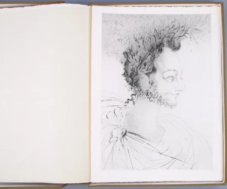 Livro Ilustrado Dali - Les amours de Cassandre 1968 portfolio 