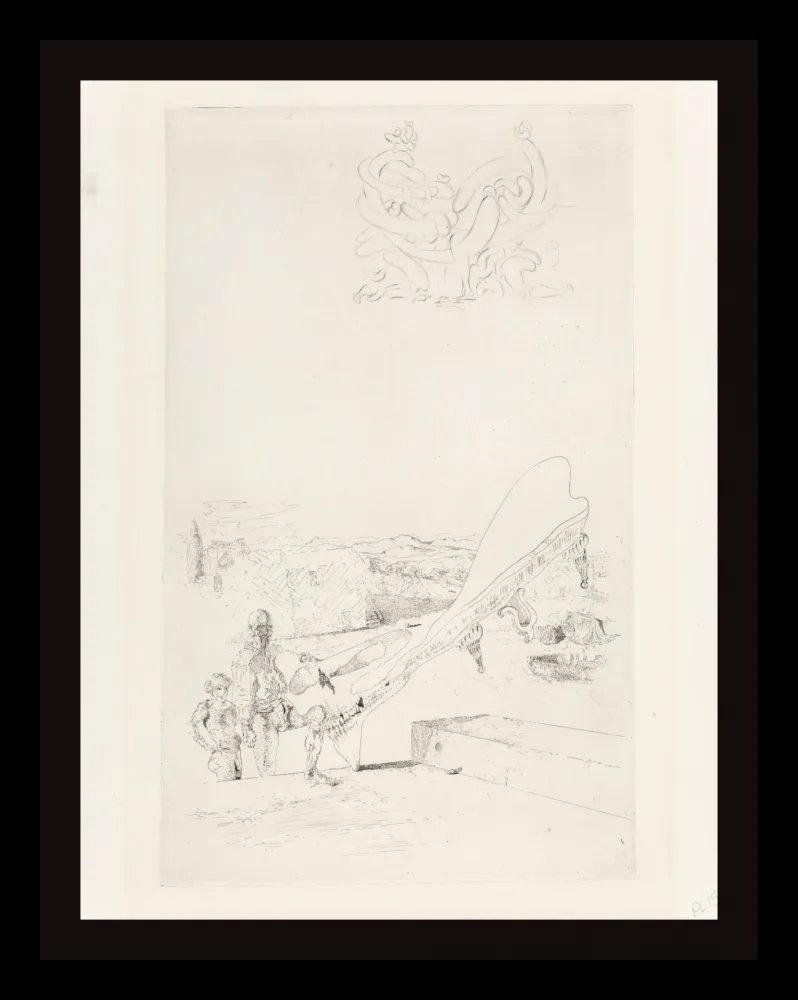 Gravura Dali - Les Chantes de Maldoror Memory of Music