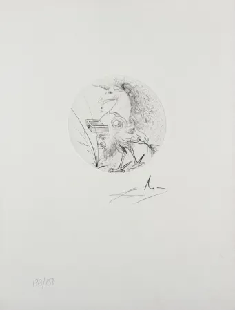 Gravura Dali - Les Metamorphoses Erotiques