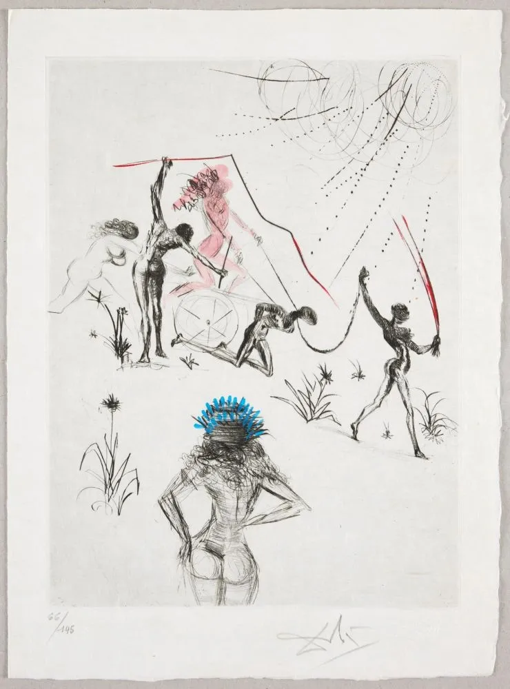 Água-Forte Dali - Les Négresses, Negresses