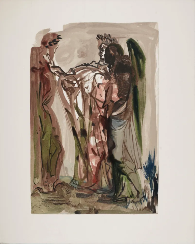 Xilogravura Dali - Les Orgueilleux, 1963
