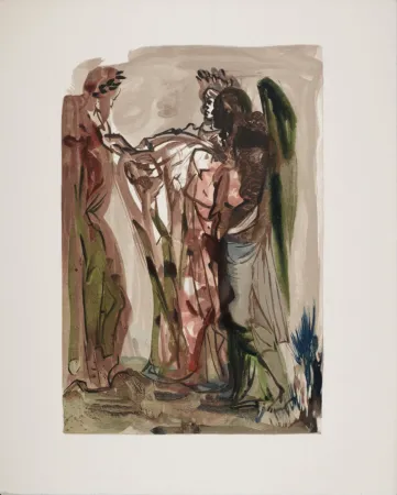 Xilogravura Dali - Les Orgueilleux, 1963