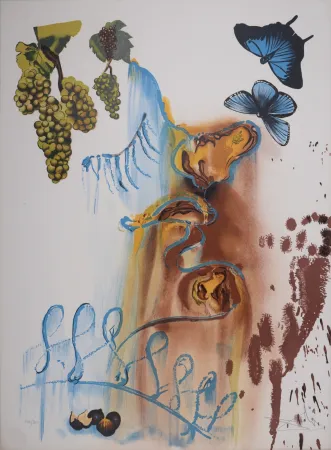 Litografia Dali -  Les Saisons - Autumn