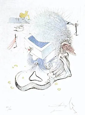 Gravura Dali - Les Tiroires (The Drawers)