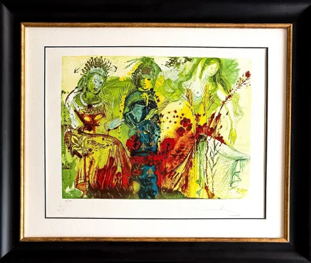 Litografia Dali - L'Été (from 'Les Quatre Saisons')