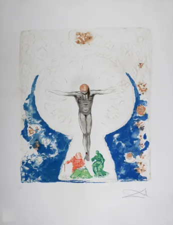 Gravura Dali - L'Hostie, 1961 - Hand-signed