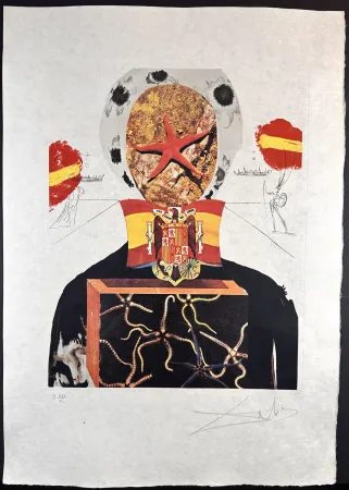 Gravura Dali - Memories of Surrealism Surrealist King