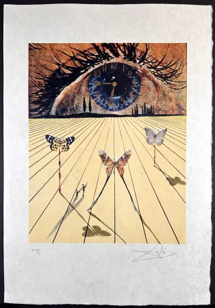 Gravura Dali - Memories of Surrealism The Eye of Surrealist Time