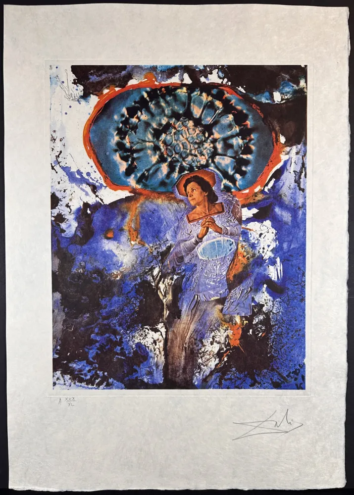 Gravura Dali - Memories of Surrealism Ultra Surrealist Corpuscular Galutska 