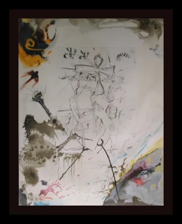 Gravura Dali - Moses and Monotheism Moses & Akhenaton 