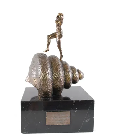 Múltiplo Dali - Mujer Desnuda subiendo escalera - Tribute to Marcel Duchamp