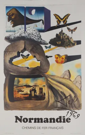 Litografia Dali - Normandie