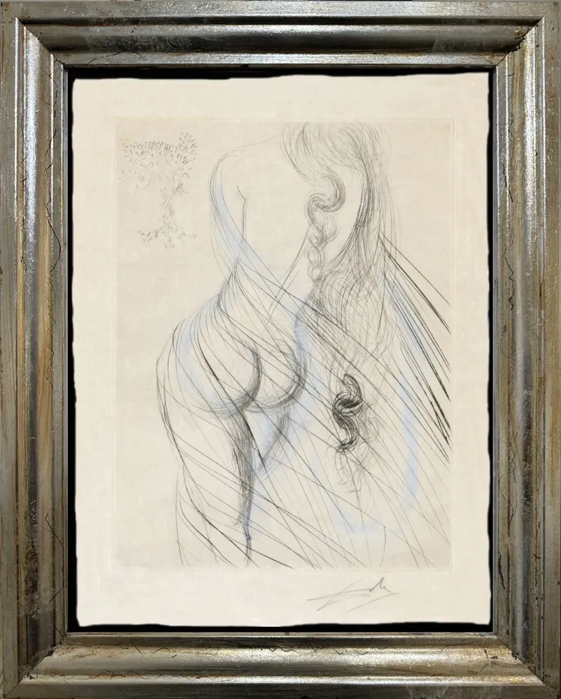 Água-Forte Dali - Nu