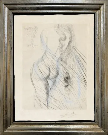 Água-Forte Dali - Nu