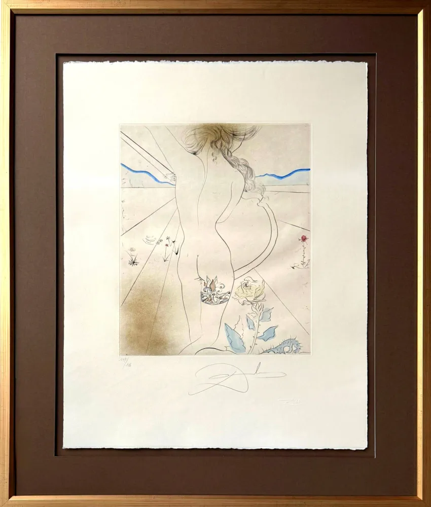 Ponta-Seca Dali - Nu à la jarretière (Nude with Garter)