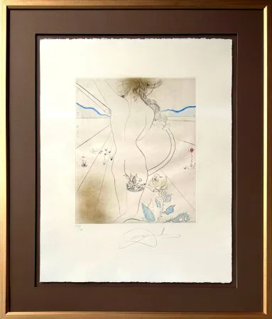 Ponta-Seca Dali - Nu à la jarretière (Nude with Garter)
