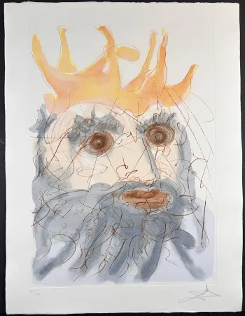 Gravura Dali - Our Historical Heritage King Saul