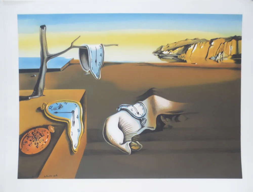 Litografia Dali - Persistance de la mémoire