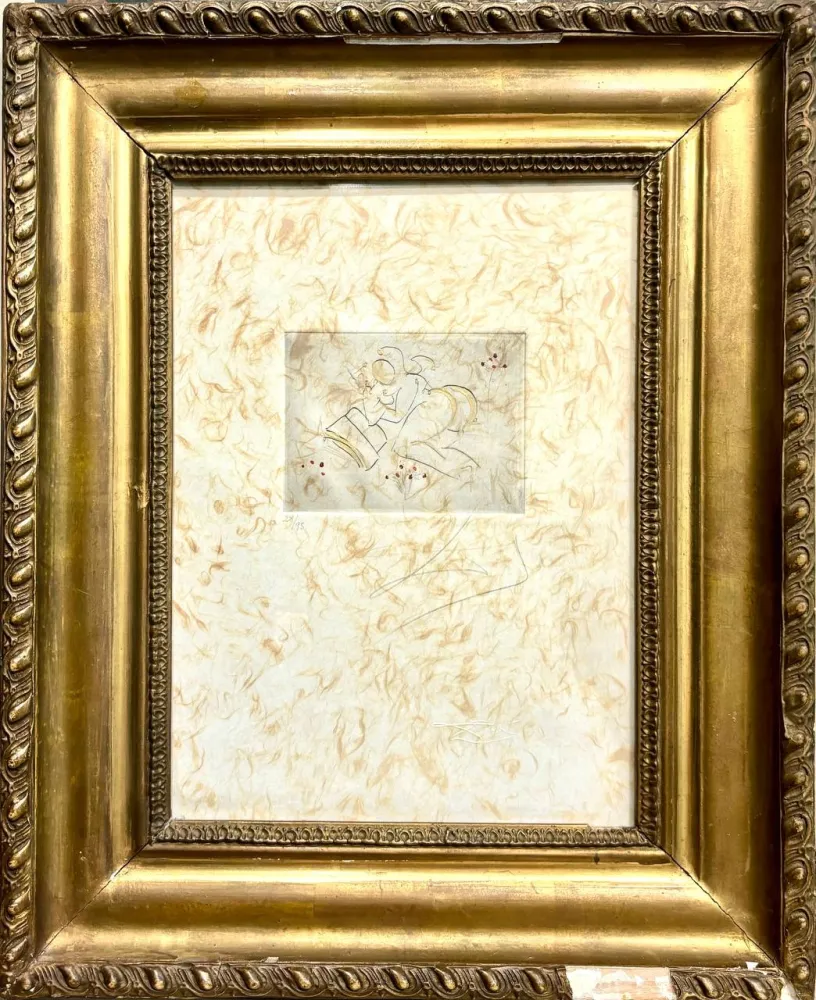 Gravura Dali - Petit nu d'Apollinaire