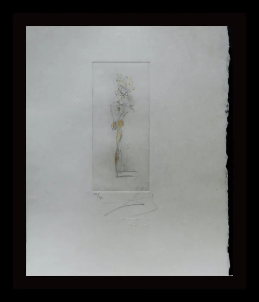 Gravura Dali - Petite Nus (From Appolinaire) D