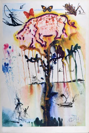 Heliogravura Dali - Pig and Pepper, 1969