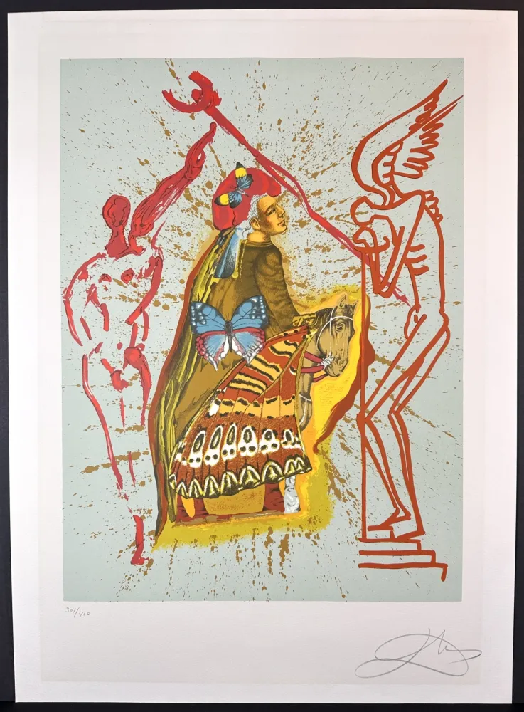 Litografia Dali - Pilgrim's Journey