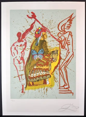 Litografia Dali - Pilgrim's Journey