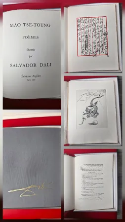 Água-Forte Dali - Poèmes de Mao-Tse-Toung 