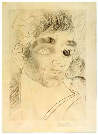 Ponta-Seca Dali - Portrait of alexander the great