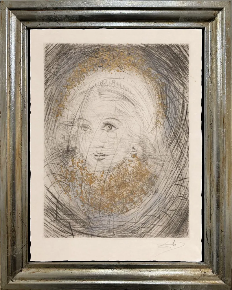 Ponta-Seca Dali - Portrait of  Marguerite
