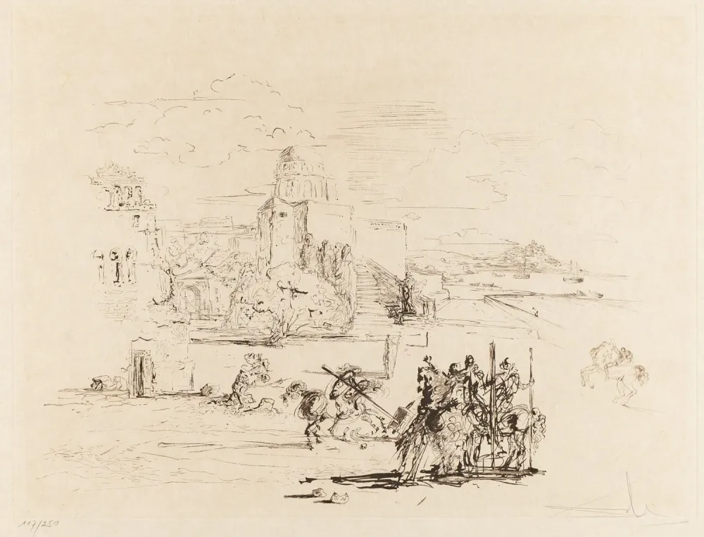 Água-Forte Dali - Rome and Cadaqués