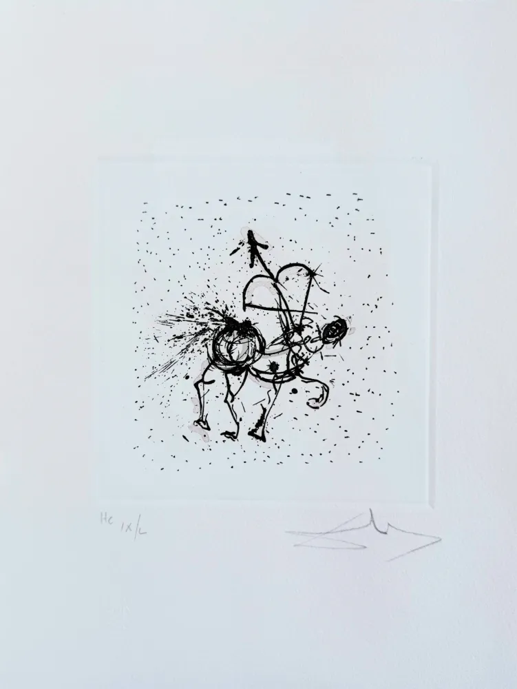 Água-Forte Dali - Sagittarius