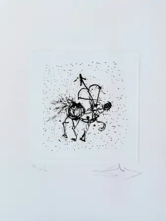 Água-Forte Dali - Sagittarius