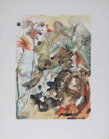 Litografia Dali - Saint Jacques et L'Espérance