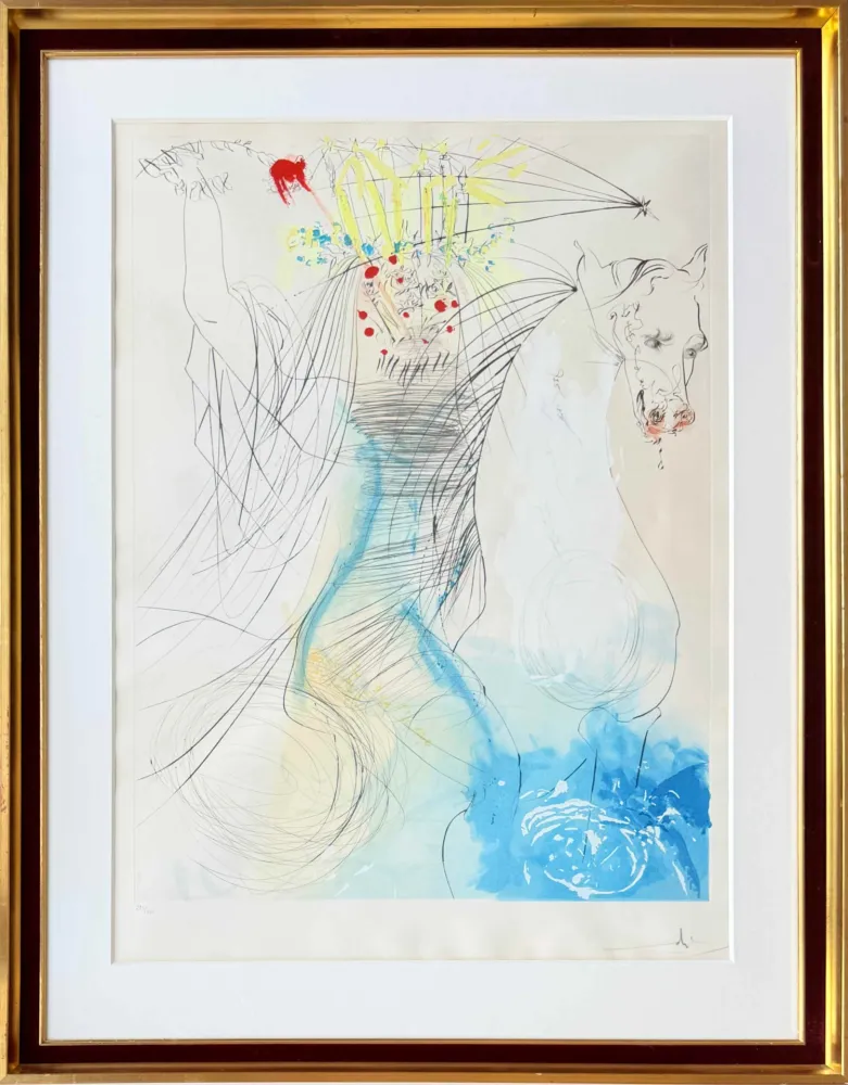 Água-Forte Dali - Sainte Lucie