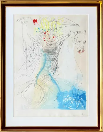 Água-Forte Dali - Sainte Lucie