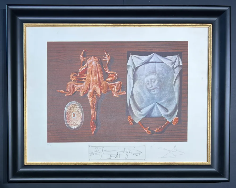 Litografia Dali - Salvador Dalí (1904–1989) - Coloured lithograph on BFK Rives paper - 1971