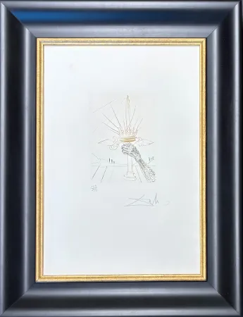 Ponta-Seca Dali - Salvador Dalì (1904-1989) - King John - Drypoint, etching - 1970