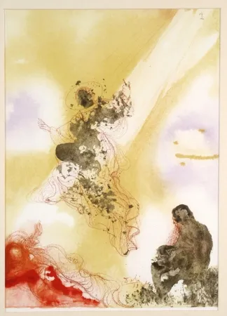 Múltiplo Dali - Sanctus Raphael et Tobias