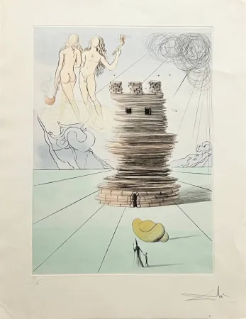 Água-Forte Dali - Simeon