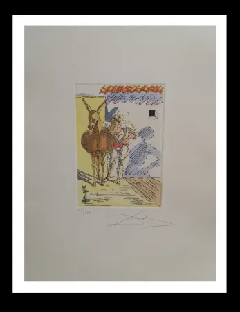 Gravura Dali - Sombrero de tres picos